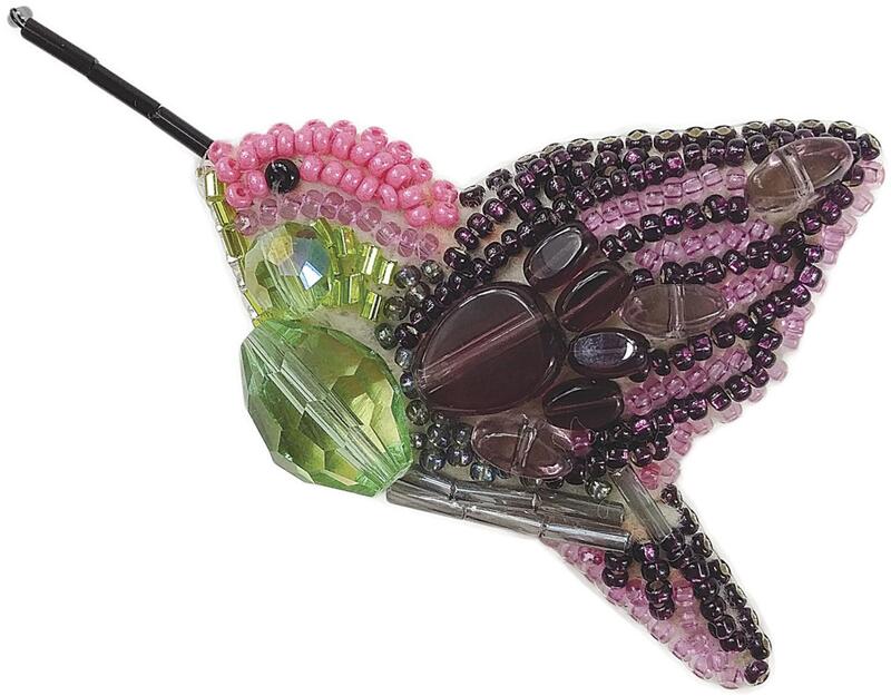 бп-217 набор для изготовления броши crystal art "колибри"  | інтернет-магазин 'Елена-Рукоделие'