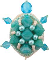 БП-224 Набір для виготовлення брошки Crystal Art "Черепаха" | інтернет-магазин 'Елена-Рукоделие'
