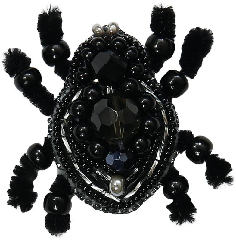 БП-229 Набір для виготовлення брошки Crystal Art "Павучок" | інтернет-магазин 'Елена-Рукоделие'