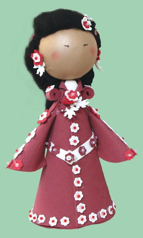 к-009 набор для изготовления куклы чарівна мить (сафо)  | интернет-магазин Елена-Рукоделие