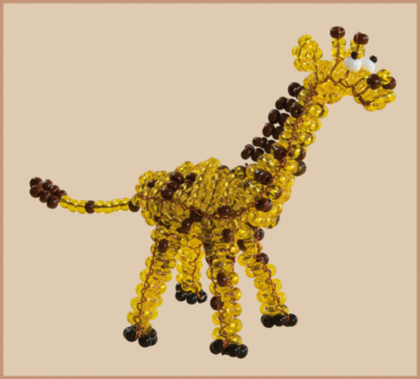 набор для бисероплетения чарівна мить бп-150 "солнечный жирафик" | интернет-магазин Елена-Рукоделие