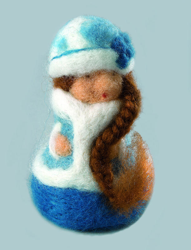 Набір для валяння іграшок Чарівна Мить В-173 "Снігуронька" | інтернет-магазин 'Елена-Рукоделие'