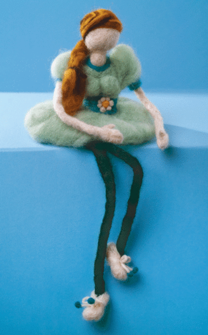 Набір для валяння іграшок Чарівна Мить В-22 "Лялька" | інтернет-магазин 'Елена-Рукоделие'