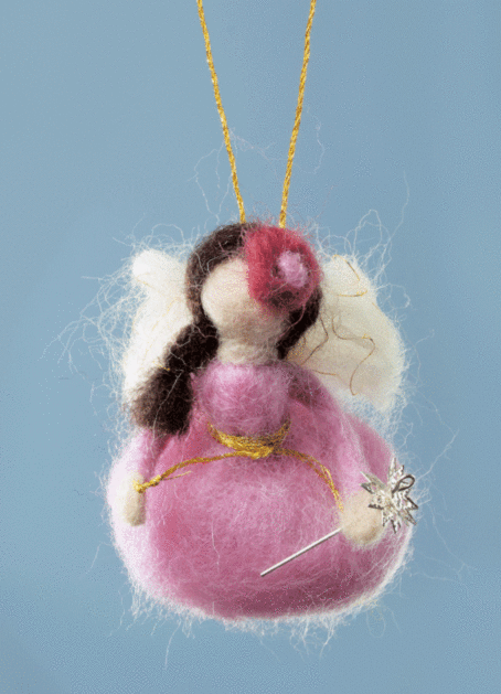 Набір для валяння іграшок Чарівна Мить В-26 "Квіткова фея" | інтернет-магазин 'Елена-Рукоделие'