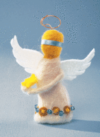 Набір для валяння іграшок Чарівна Мить В-27 "Сонячний янгол" | інтернет-магазин 'Елена-Рукоделие'