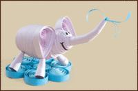 Набір для квіллінгу Чарівна Мить КВ-029 "Слон" | інтернет-магазин 'Елена-Рукоделие'