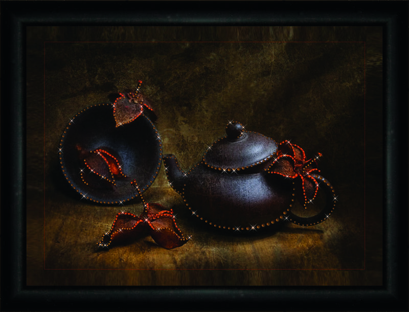 Набір картина стразами Crystal Art КС-1062 "Східне чаювання" | інтернет-магазин 'Елена-Рукоделие'