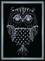 Набір картина стразами Crystal Art КС-1077 "Сова" | інтернет-магазин 'Елена-Рукоделие'