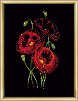фото Набір картина стразами Чарівна Мить КС-022 "Сяйво польових квітів"