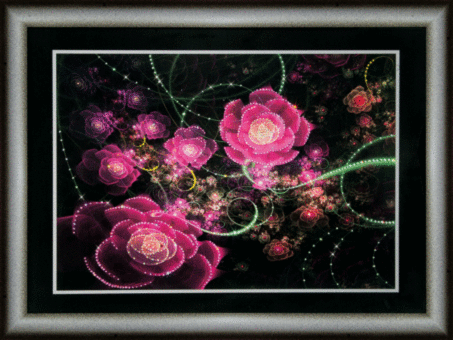Набір картина стразами Чарівна Мить КС-103 "Рожеве сяйво" | інтернет-магазин 'Елена-Рукоделие'