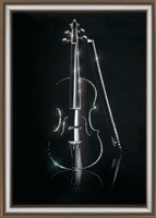 фото Набір картина стразами Чарівна Мить КС-137 "Чарівна скрипка"