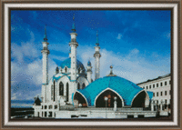 набор картина стразами чарівна мить кс-145 "мечеть кул шариф" | интернет-магазин Елена-Рукоделие