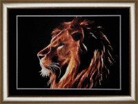 Набір картина стразами Чарівна Мить КС-146 "Цар звірів" | інтернет-магазин 'Елена-Рукоделие'