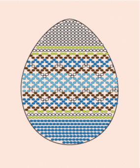 сбп-04 схема для оплетения пасхального яйца с заготовкой чарівна мить | интернет-магазин Елена-Рукоделие