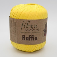 raffia fibra natura 116-18 жовтий | интернет-магазин Елена-Рукоделие