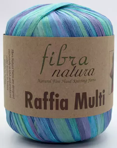 raffia fibra natura multi117-11 | интернет-магазин Елена-Рукоделие