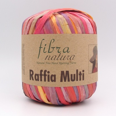 raffia fibra natura multi117-01 | интернет-магазин Елена-Рукоделие