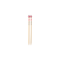 прямые бамбуковые спицы, "find a cure.", лимитированная серия, 23 см (9") 4.0 мм арт.1008-6 | интернет-магазин Елена-Рукоделие