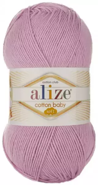 cotton baby soft 191 розовый | интернет-магазин Елена-Рукоделие