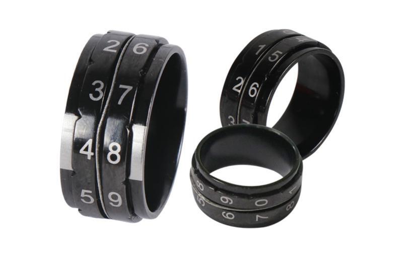 10870 Лічильник рядів Size12 (21.4 мм Inner ID) Black Row Counters Rings KnitPro | інтернет-магазин 'Елена-Рукоделие'