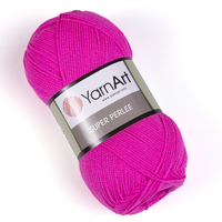 yarnart super perlee / ярнарт суперперле 174 яскраво рожевий | интернет-магазин Елена-Рукоделие