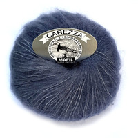 carezza - mafil - 140 сине серый | интернет-магазин Елена-Рукоделие