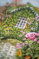 фото pn-0008019 набор для вышивки крестом lanarte, 40х40, лен 27, rose garden
