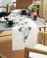 pn-0012995 набор для вышивания (дорожка на стол), цветы vervaco | интернет-магазин Елена-Рукоделие