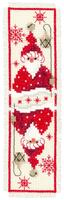 фото PN-0148032 Набір для вишивання хрестом (закладка) Vervaco Christmas Gnome 2 "Різдвяний гном 2"