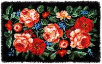 PN-0184507 Набір для вишивання килимка Vervaco "Троянди" | інтернет-магазин 'Елена-Рукоделие'