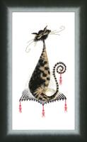 Набір для вишиваняя хрестиком Чарівна Мить М-251 "Улюблена кішечка" | інтернет-магазин 'Елена-Рукоделие'