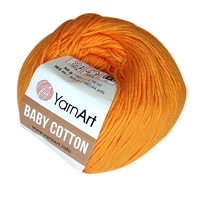 yarnart baby cotton / ярнарт беби коттон 425 абрикос | интернет-магазин Елена-Рукоделие