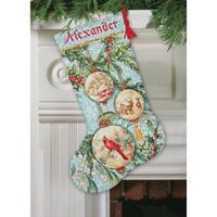 фото 70-08854 набор для вышивания крестом dimensions enchanted ornament. stocking "очаровательный орнамент. чулок"