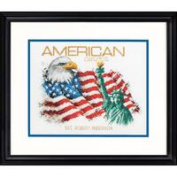 фото 70-35363 Набір для вишивання хрестом DIMENSIONS American Patriot "Американський патріот"