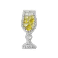 БП-293 Набір для виготовлення брошки Crystal Art "Бокал шампанського" | інтернет-магазин 'Елена-Рукоделие'