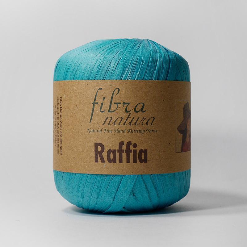 raffia fibra natura 116-09 бірюза | интернет-магазин Елена-Рукоделие