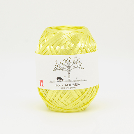 hamanaka eco andaria/эко андария 188 лимон неон | интернет-магазин Елена-Рукоделие