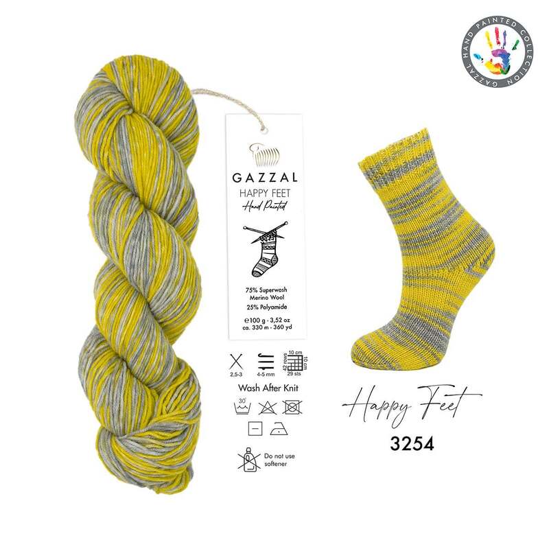 gazzal happy feet / газзал хеппи фит 3254 | интернет-магазин Елена-Рукоделие