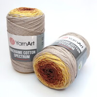 yarnart macrame cotton spectrum / ярнарт макраме коттон спектрум 1325 | интернет-магазин Елена-Рукоделие