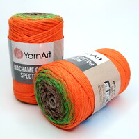 фото yarnart macrame cotton spectrum / ярнарт макраме коттон спектрум 1321