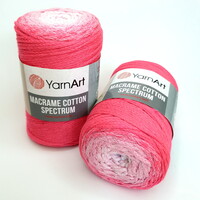 фото yarnart macrame cotton spectrum / ярнарт макраме коттон спектрум 1311