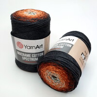 фото yarnart macrame cotton spectrum / ярнарт макраме коттон спектрум 1307