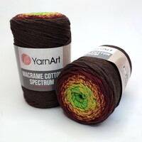 фото yarnart macrame cotton spectrum / ярнарт макраме коттон спектрум 1305