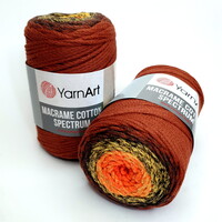 yarnart macrame cotton spectrum / ярнарт макраме коттон спектрум 1303 | интернет-магазин Елена-Рукоделие
