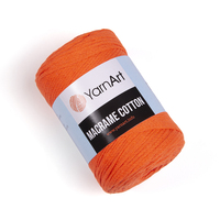 macrame cotton 800 помаранчевий | интернет-магазин Елена-Рукоделие