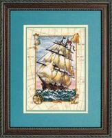 фото 06847 набор для вышивания крестом dimensions voyage at sea "путешествие по морю"