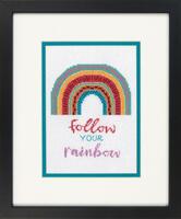 70-65213 набор для вышивания крестом  «follow your rainbow • следуй за своей радугой»  dimensions | интернет-магазин Елена-Рукоделие