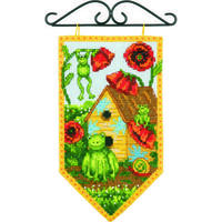 фото 72-74134 набор для вышивания крестом  «лето» • «summer mini banner»  dimensions