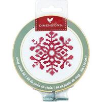 72-76049 набор для вышивания крестом «snowflake • снежинка» dimensions | интернет-магазин Елена-Рукоделие