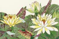 XBD12 Набір для вишивання хрестом Water Lily Blooms "Водяна лілія цвіте" | інтернет-магазин 'Елена-Рукоделие'